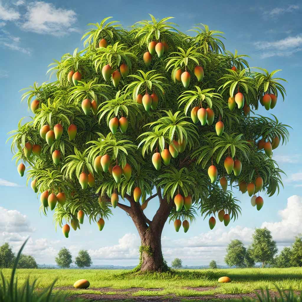 The body of a young man was found hanging from a mango tree