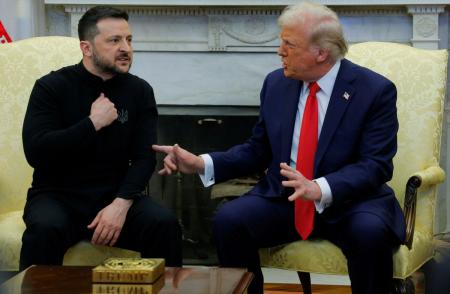 Zelenskyy, Trump suspends US military assistance