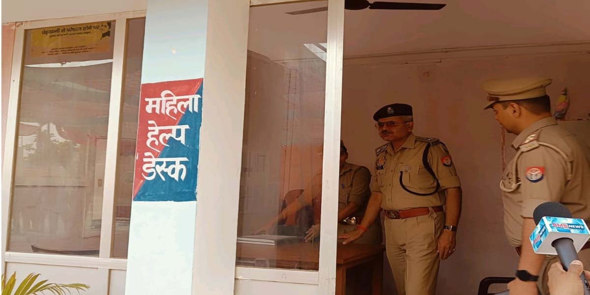 ASP O.P. Singh's strict but sensitive style was seen in Dubaulia police station