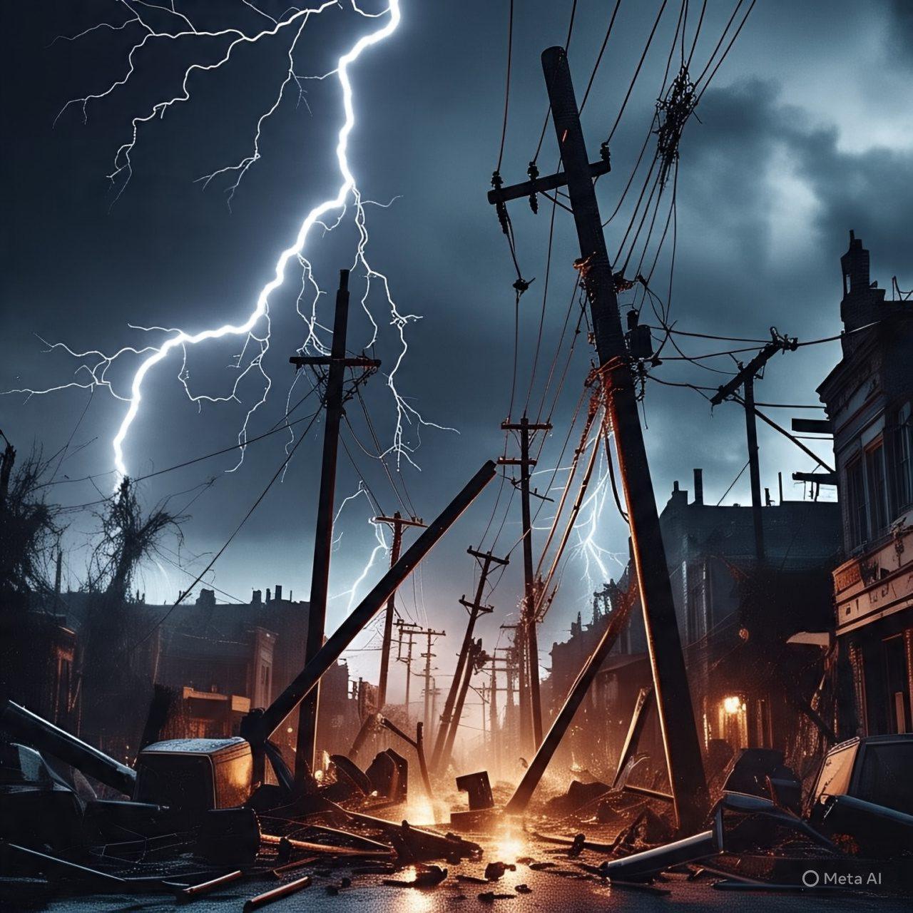 Power supply disrupted due to storm, Energy Minister AK Sharma gave instructions for immediate improvement