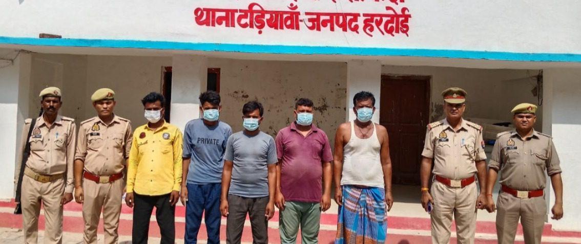 Two parties clashed over a JCB machine, 6 arrested in the violent fight!