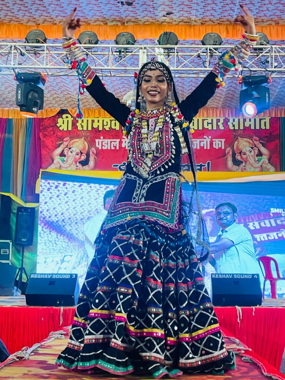 International artists gave a wonderful performance of Rajasthani folk dance