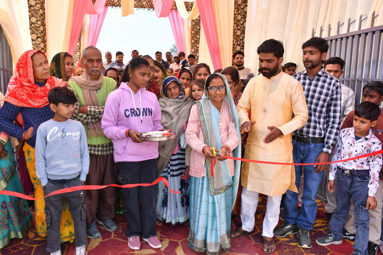 Golden Palace inaugurated with grand ceremony, Azan town gets new facility for wedding processions