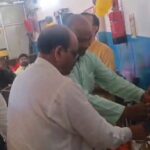 Arogya Bharti organised a grand celebration on the Indian New Year; the voices of tradition and culture resonated at Shubh Hospital.