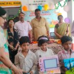 Bhusoriya Vidyalaya celebrated Navarambh Utsav with great pomp and show, young children displayed their talent.