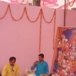 The sound of Sunderkand resonated in Keshav Bhavan, and a large crowd of devotees gathered.