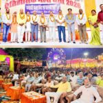 Bhajans and tableaux captivated the hearts of people on the stage of the historic Chaiti Mela.