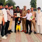 Lieutenant Harpreet Singh honored, wave of happiness in the area