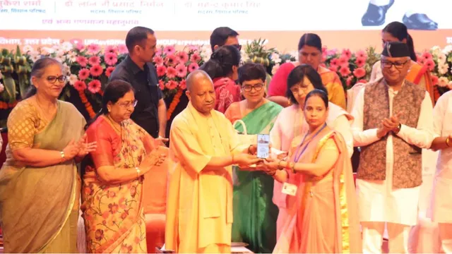 Yogi Adityanath smartphone distribution, Anganwadi digital UP, Lucknow news CM Yogi, UP government scheme anganwadi, real time data anganwadi, यूपी आंगनबाड़ी स्मार्टफोन योजना, योगी आदित्यनाथ योजना, digital anganwadi India, UP nutrition scheme, ICDS digital transformation,योगी आदित्यनाथ स्मार्टफोन वितरण, आंगनबाड़ी डिजिटल सेवा, Lucknow government event, child nutrition monitoring UP, anganwadi worker scheme India, growth monitoring devices India, UP govt welfare scheme,#YogiAdityanath, #UPNews, #Anganwadi, #DigitalIndia, #SmartphoneScheme, #LucknowNews, #Nutrition, #GovernmentScheme, #RealTimeData, #Development,