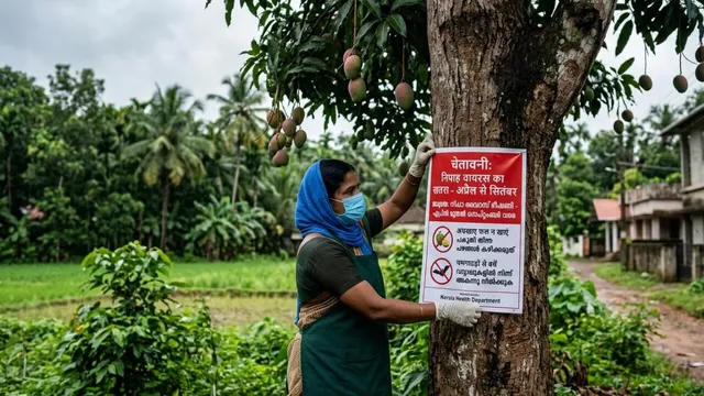 निपाह वायरस केरल अलर्ट 2026, Nipah Virus Kerala Alert 2026, Kerala Nipah Virus News, Nipah Virus Symptoms Hindi, Nipah Virus Prevention India, Kerala Health Department Alert, Nipah Virus Bat Infection, Nipah Virus Death Rate, Kerala Viral Disease News, India Health Alert News,निपाह वायरस फोटो, Nipah Virus Image, Kerala Health Alert Image, Bat Virus Infection Image, Nipah Virus Symptoms Visual, Kerala Virus Outbreak Photo, Health Department Alert Graphic,निपाह वायरस खबर केरल 2026, Kerala Nipah Virus News April September Alert, Kerala Health Department Nipah Warning, India Viral Disease Breaking News, Kerala District Nipah Cases Update, Health Alert News India Kerala, Kozhikode Nipah Virus News, Kerala Government Health Alert News,