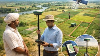 GNSS land survey UP, Gorakhpur land measurement technology, खेत पैमाइश मशीन UP, Trimble Catalyst DA2 India, UP revenue department news, land demarcation GNSS India, Uttar Pradesh farmer news, digital land record India,GNSS मशीन फोटो, land survey device images, Gorakhpur survey visuals, खेत माप उपकरण फोटो, satellite land measurement images, UP revenue tech images,गोरखपुर राजस्व समाचार, Gorakhpur land survey news UP, Uttar Pradesh digital land record news, district Gorakhpur farmer update, UP revenue technology news, land dispute solution UP, agriculture land measurement India, local news Gorakhpur Hindi,#GNSSSurvey, #GorakhpurNews, #UPNews, #DigitalIndia, #FarmerNews, #LandSurvey, #RevenueDepartment, #TechInAgriculture, #HindiNews, #GoogleDiscover,