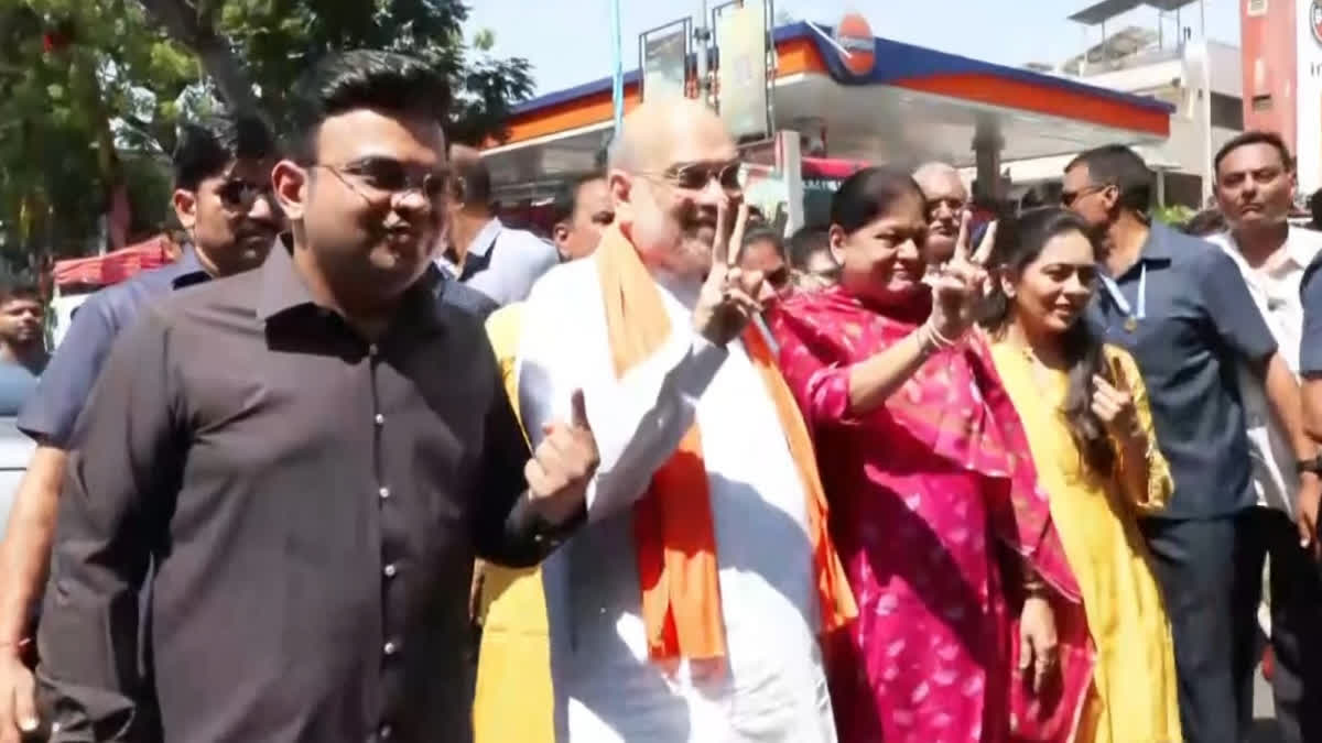 Ahmedabad Gujarat election news India, Gujarat local body election voting news district Ahmedabad, India political election news Gujarat state, voting update Gujarat municipal election India, BJP Congress AAP election Gujarat news, democracy voting news Gujarat India,#GujaratElections, #VotingDay, #PMModi, #AmitShah, #ElectionNews, #IndiaPolitics, #Ahmedabad, #LocalBodyElections, #BreakingNews, #Democracy, #Vote,Amit Shah voting photo, Gujarat polling booth image, Ahmedabad election visuals, PM Modi postal ballot news, मतदान केंद्र गुजरात, election security India images,Gujarat local body elections 2026, PM Modi postal ballot vote, Amit Shah voting Ahmedabad, Gujarat election news, local elections Gujarat India, गुजरात निकाय चुनाव, Ahmedabad voting news, BJP Congress AAP election Gujarat, India election news,