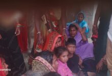 A fierce collision between an Ertiga car and a bike on Khutar road, one dead, one serious