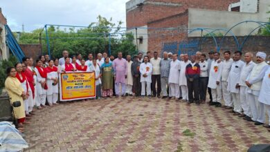 भारतीय योग संस्थान द्वारा पांच दिवसीय हड्डी रोग निवारण शिविर का शुभारम्भ