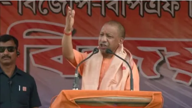 असम चुनाव 2026, Assam Assembly Election 2026 news, Yogi Adityanath rally Assam, Barpeta rally news, BJP campaign Assam, Himanta Biswa Sarma government, Congress vs BJP Assam, political news India,योगी आदित्यनाथ असम रैली, Yogi speech Assam, Barpeta political rally, Assam BJP campaign, election speech India, UP model law and order, Ram Mandir statement news,असम बरपेटा चुनाव रैली 2026, Yogi Adityanath Assam rally 2026, BJP vs Congress Assam election news, Himanta Biswa Sarma update, political news India Hindi, election campaign news Assam, #AssamElection2026, #YogiAdityanath, #BJP, #Congress, #PoliticalNews, #BreakingNews,