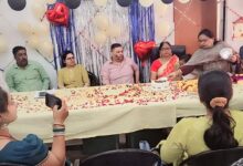 ANM Kamlesh Kanti retired after 20 years of service.