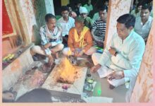 A grand Hanuman Chalisa recitation was organised on the occasion of Hanuman Jayanti.