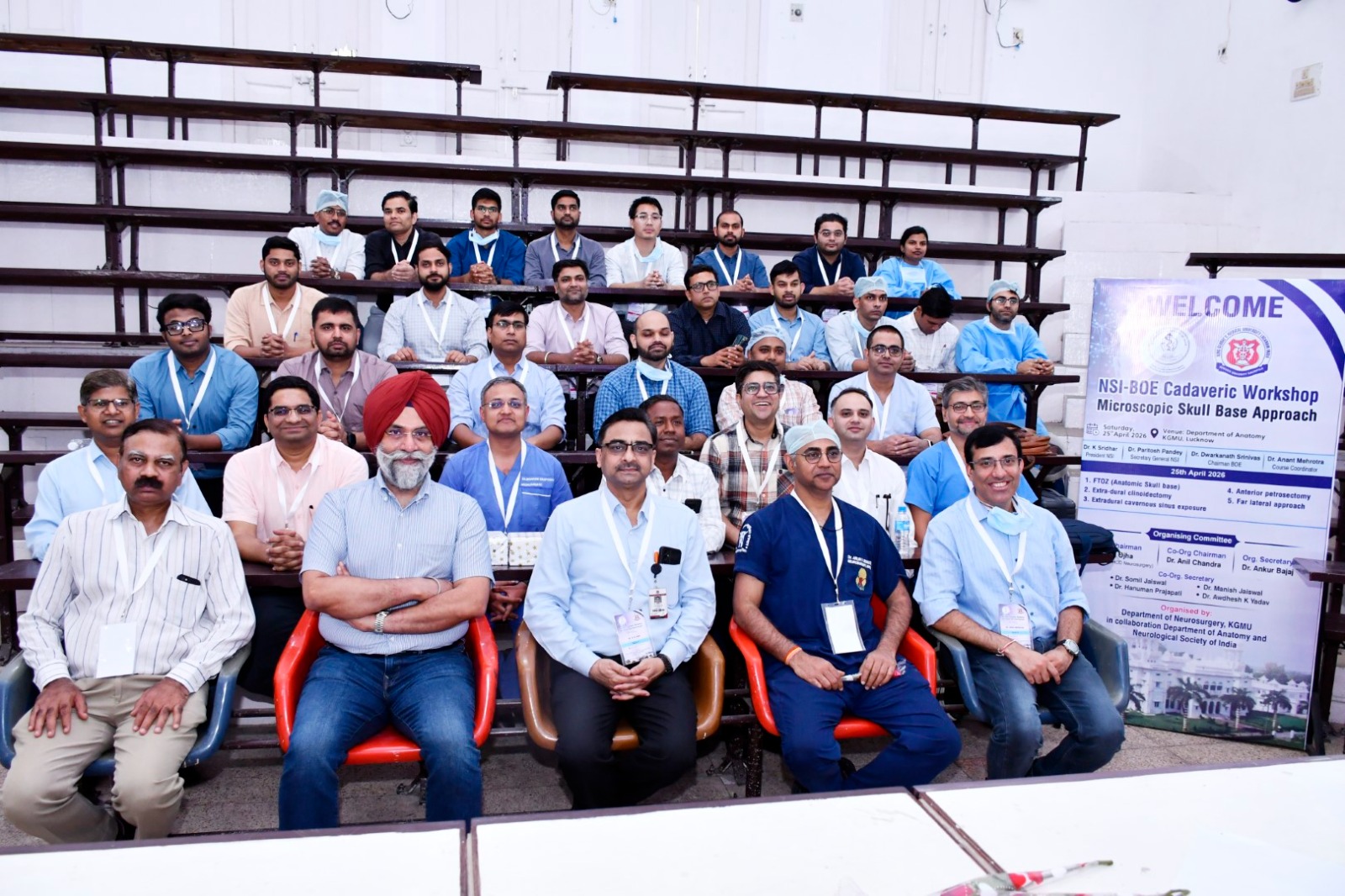 #KGMU #LucknowNews #MedicalWorkshop #Neurosurgery #SkullBaseSurgery #UPNews #IndiaMedical #HealthcareIndia #NationalNews #राष्ट्रीय_प्रस्तावना_न्यूज़,KGMU Lucknow workshop news Uttar Pradesh medical news, Neurosurgery training Lucknow UP India, Skull base surgery workshop India KGMU, Medical education news Lucknow district UP, Cadaveric workshop India neurosurgery training,KGMU Workshop Images, Skull Base Surgery Training Photos, Neurosurgery Cadaver Lab Lucknow, Anatomy Lab KGMU, Medical Workshop India Images,KGMU Skull Base Workshop 2026, KGMU Lucknow Neurosurgery Workshop, Cadaveric Workshop India, Skull Base Surgery Training, NSI BOE Workshop, Lucknow Medical News, Neurosurgery Training India, KGMU News Lucknow, Uttar Pradesh Medical Workshop,