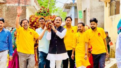 मल्लावां साईं बाबा शोभायात्रा, Sai Baba procession Mallawan Hardoi, Sai temple Shyampur news, धार्मिक आयोजन हरदोई, Sai Baba anniversary celebration, Uttar Pradesh religious news, bhandaara Sai temple, Sai Baba palki yatra news,साईं बाबा पालकी यात्रा, Sai Baba palki yatra, Shyampur Sai temple event, religious procession UP, bhakti event Hardoi, Sai Baba bhajan program, kanjak bhoj event, temple celebration India,मल्लावां हरदोई साईं शोभायात्रा, Mallawan Hardoi Sai Baba procession 2026, Uttar Pradesh religious event news, Sai Baba palki yatra UP, Hardoi temple celebration news, bhandaara news UP, #SaiBaba, #MallawanNews, #HardoiNews, #ReligiousEvent, #Bhakti, #UPNews, #ShobhaYatra,