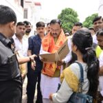 Deputy Chief Minister Keshav Prasad Maurya listened to public grievances during 'Janata Darshan' in Prayagraj.
