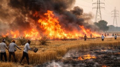 बाराबंकी आग खबर, गेहूं फसल जली, लोनी कटरा हादसा, किसान नुकसान,Barabanki Fire News, Wheat Crop Fire UP, Loni Katra Incident, Farmer Loss India,बाराबंकी ब्रेकिंग न्यूज, लोनी कटरा आग, गेहूं फसल नुकसान यूपी, किसान आग हादसा, Barabanki Fire Incident, Wheat Crop Loss UP, Farmer Loss News India, Rural Disaster News UP, Agriculture Fire News India, Uttar Pradesh Breaking News,गेहूं फसल आग फोटो, बाराबंकी खेत आग, ग्रामीण आग बुझाते,Wheat Field Fire Image, Barabanki Crop Fire Photo, Villagers Extinguishing Fire,#Barabanki, #FireNews, #UPNews, #FarmerLoss, #WheatCrop, #BreakingNews, #RuralIndia, #Agriculture