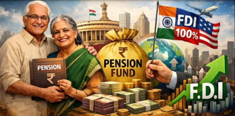 पेंशन सेक्टर FDI 100%, Pension sector FDI India, NPS latest update, PFRDA amendment bill, pension reform India 2026, retirement planning India, foreign investment pension India, NPS trust changes, Delhi pension news, business news India,पेंशन सेक्टर FDI 100%, Pension sector FDI India, NPS latest update, PFRDA amendment bill, pension reform India 2026, retirement planning India, foreign investment pension India, NPS trust changes, Delhi pension news, business news India,#PensionReform, #FDIIndia, #NPSUpdate, #BusinessNews, #InvestmentIndia, #RetirementPlanning, #EconomicReforms, #IndiaEconomy,