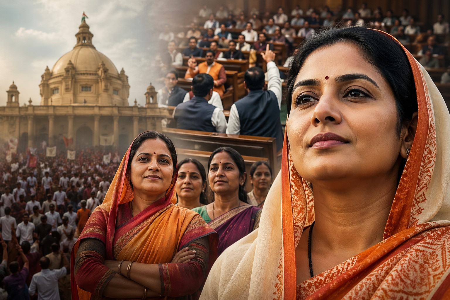 #UPElection2027, #WomenReservationBill, #NariShaktiVandan, #BJP, #Opposition, #UPPolitics, #IndiaPolitics, #ElectionNews, #PoliticalUpdate, #WomenEmpowerment,Women reservation rally UP, यूपी चुनाव 2027 राजनीति, Nari Shakti Vandan Bill Parliament, BJP election strategy UP, Opposition protest women reservation, यूपी राजनीतिक तस्वीर 2027,महिला आरक्षण यूपी चुनाव 2027, Women Reservation Bill India, UP Election 2027 politics, Nari Shakti Vandan Bill, Uttar Pradesh political news, BJP vs Opposition UP election, महिला आरक्षण विधेयक, यूपी राजनीति 2027, Women reservation impact India, UP election strategy 2027,