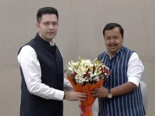 #RaghavChadha, #AAPvsBJP, #BreakingNews, #PunjabPolitics, #RajyaSabha, #PoliticalNews,पंजाब ब्रेकिंग पॉलिटिक्स न्यूज राघव चड्ढा बीजेपी जॉइन, AAP सांसद बीजेपी में शामिल खबर, चंडीगढ़ राजनीतिक ताजा समाचार, Raghav Chadha BJP joining live Punjab politics India, AAP Rajya Sabha MPs merger breaking news India, BJP AAP latest political update Punjab election news,Raghav Chadha BJP joining event, Chandigarh BJP office news, AAP MPs joining BJP, Indian politics live update,राघव चड्ढा बीजेपी जॉइन LIVE, Raghav Chadha BJP joining 7 MPs, AAP Rajya Sabha merger news, Punjab politics breaking news, BJP vs AAP latest update,