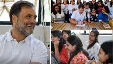 राहुल गांधी वीडियो, DU छात्रा जवाब, कांग्रेस पर तंज, राहुल गांधी दिल्ली यूनिवर्सिटी, छात्रा वायरल वीडियो, राहुल गांधी न्यूज, कांग्रेस खबर, दिल्ली राजनीति खबर, छात्र संवाद कार्यक्रम, राहुल गांधी ताजा समाचार,Rahul Gandhi viral video, DU student reply, Congress joke viral, Rahul Gandhi DU interaction, Delhi University news, Rahul Gandhi latest news, Congress news India, student political interaction, viral political video, Delhi politics news,राहुल गांधी फोटो, DU छात्रा वीडियो, कांग्रेस वायरल क्लिप, छात्र संवाद कार्यक्रम, दिल्ली यूनिवर्सिटी तस्वीर,Rahul Gandhi image, DU student video, Congress viral clip, student interaction photo, Delhi University image,#RahulGandhi #Congress #DelhiUniversity #ViralVideo #PoliticalNews #DU #StudentReaction #BreakingNews #IndiaPolitics #Trending,