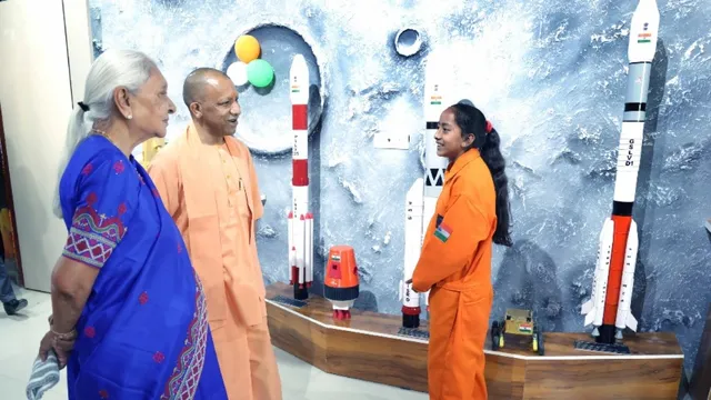 Lucknow Adarsh Madhyamik Vidyalaya Inauguration, लखनऊ आदर्श विद्यालय उद्घाटन, Yogi Adityanath school launch, UP education model school, smart school UP India, AI lab school Lucknow, government school development UP,school inauguration photo, Lucknow school building image, students classroom smart class image, AI lab school photo, CM Yogi event image, सरकारी स्कूल उद्घाटन फोटो,Lucknow Adarsh school inauguration Uttar Pradesh education news, लखनऊ जन भवन स्कूल उद्घाटन यूपी शिक्षा खबर, Yogi Adityanath school launch AI lab smart education UP, district Lucknow government school development project education news India, Uttar Pradesh modern school infrastructure update breaking news,#Lucknow #YogiAdityanath #EducationNews #UPNews #SchoolInauguration #SmartSchool #AI #BreakingNews #IndiaNews #Students