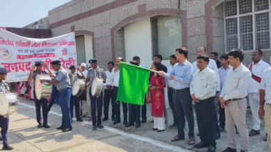 CDO flagged off the public awareness rally under the Communicable Disease Control Campaign.