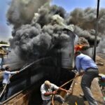ट्रेन में आगजनी, भारतीय रेलवे खबर, रेलवे सुरक्षा, राजधानी एक्सप्रेस आग, ट्रेन आगकांड, रेलवे खुलासा, असामाजिक तत्व ट्रेन आग, बिहार ट्रेन आग, राजस्थान ट्रेन हादसा, हावड़ा ट्रेन आग, रेलवे हेल्पलाइन 139, ट्रेन सुरक्षा जांच, रेलवे समाचार हिंदी, रेल हादसा भारत, Indian Railways News Hindi, Google Discover Hindi News,Indian Railways Train Fire, Train Fire Incident India, Rajdhani Express Fire, Railway Safety News, Train Arson Case, Howrah Train Fire, Bihar Train Fire, Rajasthan Train Incident, Indian Railway Alert, Railway Helpline 139, Train Safety Investigation, Rail News India, Train Coach Fire News, Indian Railways Latest Update, Google Discover News,ट्रेन में आग फोटो, राजधानी एक्सप्रेस कोच आग, रेलवे हादसा तस्वीर, ट्रेन से उठता धुआं, रेलवे सुरक्षा जांच, हावड़ा ट्रेन घटना, बिहार ट्रेन आगकांड, रेलवे ट्रैक हादसा, ट्रेन कोच जला, रेलवे अलर्ट फोटो,Train Fire Photo, Rajdhani Express Coach Fire, Railway Accident Image, Smoke From Train Coach, Indian Railway Safety Check, Howrah Train Incident, Bihar Train Fire Photo, Railway Track Accident, Burnt Train Coach Image, Indian Railways Alert,#IndianRailways, #TrainFire, #RailwayNews, #RajdhaniExpress, #RailwaySafety, #BiharNews, #RajasthanNews, #Howrah, #TrainAccident, #BreakingNews, #RailNews, #IndiaNews, #HindiNews, #GoogleDiscover, #LatestNews,