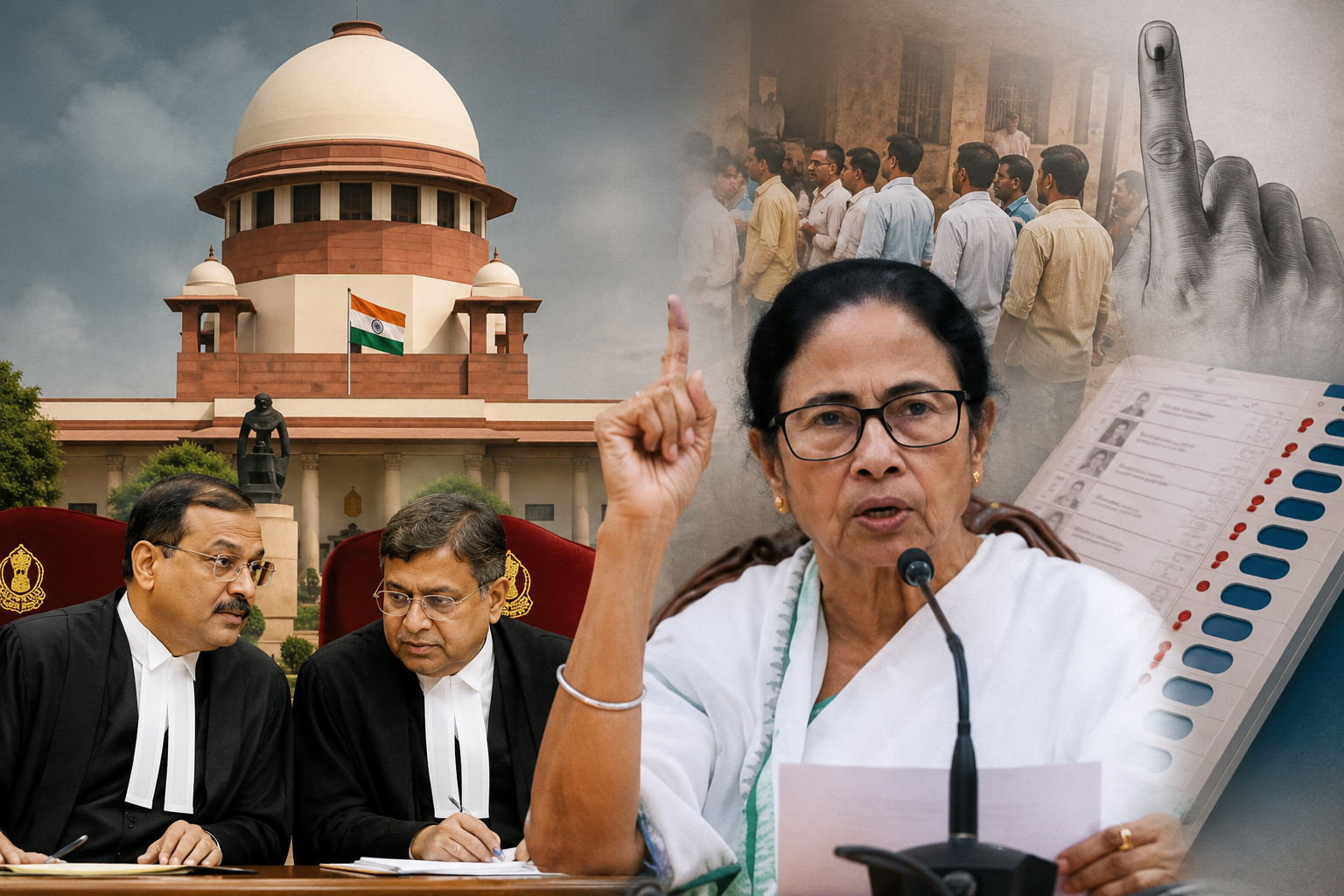 West Bengal Election Controversy, TMC Supreme Court Case, SIR Voter List Row, Mamata Banerjee News, Bengal Election 2026, Supreme Court on TMC Petition, Election Commission India, Voter Deletion Controversy, TMC Legal Battle, West Bengal Political News, Bengal Assembly Election Result, Mamata Banerjee Supreme Court, India Political News,पश्चिम बंगाल चुनाव विवाद, TMC सुप्रीम कोर्ट, SIR विवाद, ममता बनर्जी खबर, वोटर लिस्ट विवाद, बंगाल विधानसभा चुनाव 2026, सुप्रीम कोर्ट बंगाल केस, चुनाव आयोग विवाद, टीएमसी चुनाव याचिका, पश्चिम बंगाल राजनीति, वोटर नाम हटाने का मामला, बंगाल चुनाव परिणाम, ममता बनर्जी सुप्रीम कोर्ट, बंगाल न्यूज़ हिंदी,ममता बनर्जी फोटो, सुप्रीम कोर्ट सुनवाई, बंगाल चुनाव विवाद, टीएमसी नेता, वोटर लिस्ट विवाद, पश्चिम बंगाल राजनीतिक खबर, सुप्रीम कोर्ट न्यूज़, बंगाल विधानसभा चुनाव,Mamata Banerjee Photo, Supreme Court Hearing, TMC News Image, Bengal Election Controversy, Voter List Issue, West Bengal Politics, Election Commission News, Political News India,#TMC, #MamataBanerjee, #SupremeCourt, #WestBengalElection, #SIRControversy, #BengalPolitics, #ElectionCommission, #PoliticalNews, #IndiaNews, #BengalElection2026, #VoterListRow, #BreakingNews, #HindiNews, #KalyanBanerjee, #WestBengal,