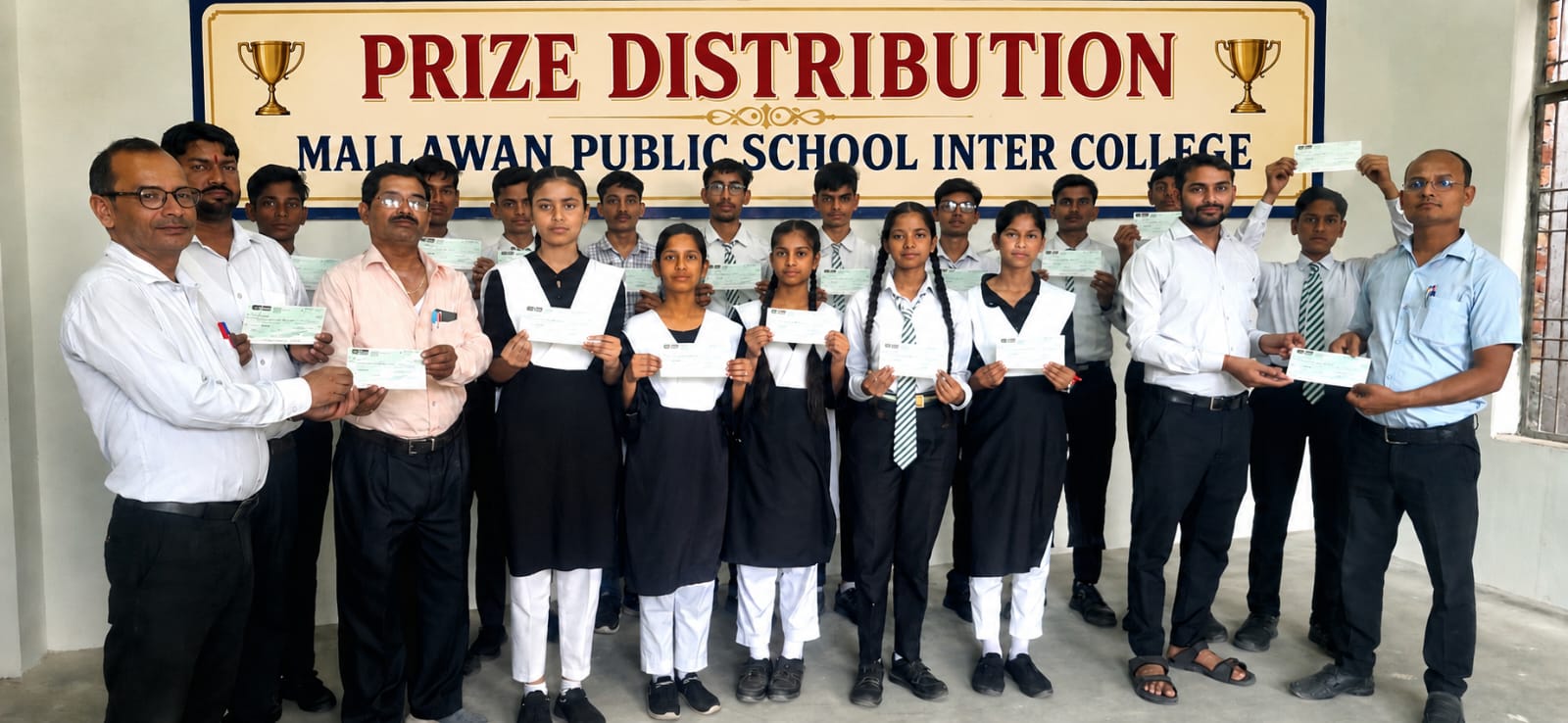 हरदोई समाचार, मल्लावां पब्लिक स्कूल, मेधावी छात्र सम्मान, गणित में 100 अंक, छात्र सम्मान समारोह, हरदोई शिक्षा समाचार, विद्यालय सम्मान कार्यक्रम, प्रखर पटेल, सुलभ पटेल, शिक्षक सम्मान, उत्तर प्रदेश शिक्षा समाचार,Hardoi News, Mallawan Public School, Meritorious Students Honour, Mathematics Toppers, School Award Ceremony, UP Education News, Teacher Honour Program, Prakhar Patel, Sulabh Patel, Hardoi School News, Uttar Pradesh Education,#HardoiNews, #MallawanPublicSchool, #EducationNews, #StudentHonour, #TeacherHonour, #UPNews, #MeritoriousStudents, #SchoolNews, #MathsTopper, #PrizeDistribution, #BreakingNews, #UttarPradeshNews,