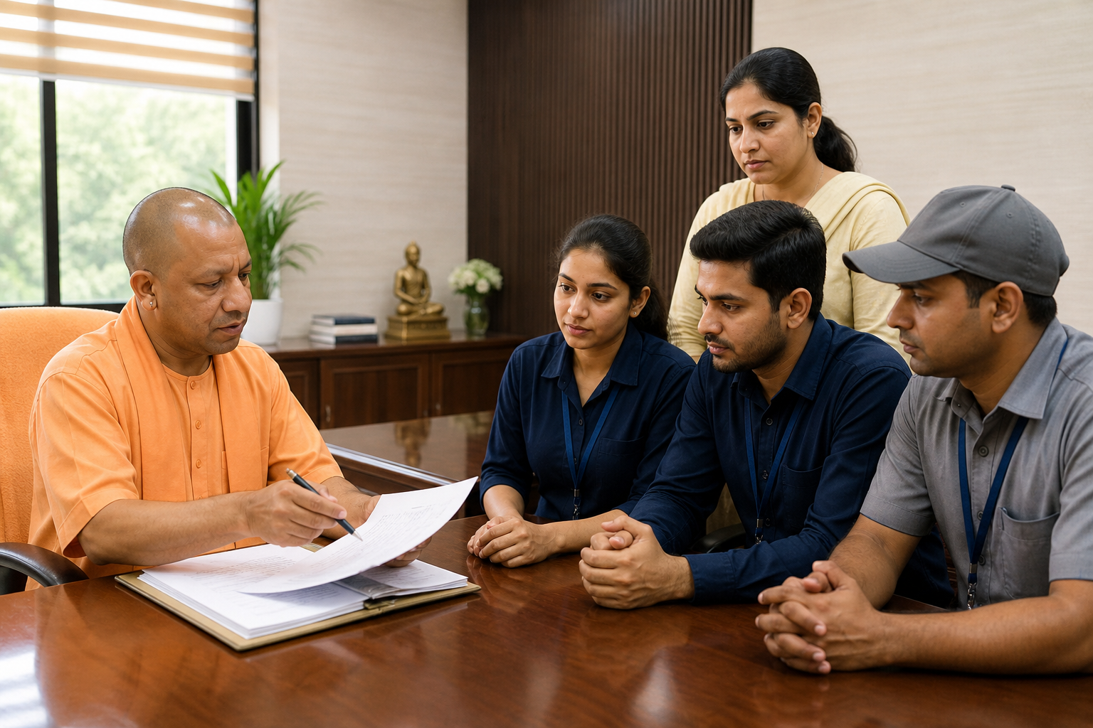 UP Outsource Employees News, PF for Outsource Employees UP, Asim Arun News, UP contract workers benefits, आउटसोर्स कर्मचारियों को PF, यूपी समाज कल्याण विभाग, Outsource workers insurance UP, sick leave outsource employees, UP government employees update, Lucknow labour news,Asim Arun photo, outsource employees UP image, labour dialogue Lucknow photo, PF benefits workers image, contract employee news photo, Uttar Pradesh labour event image,#UPNews, #OutsourceEmployees, #PF, #Insurance, #AsimArun, #LucknowNews, #LabourRights, #UPGovernment, #BreakingNews, #LatestNews, #आउटसोर्सकर्मचारी, #यूपीसमाचार, #पीएफ, #लखनऊन्यूज, #ब्रेकिंगन्यूज