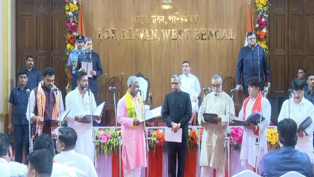 पश्चिम बंगाल कैबिनेट विस्तार 2026, शुभेंदु अधिकारी सरकार, बंगाल मंत्रिमंडल विस्तार, पश्चिम बंगाल मंत्री सूची, कोलकाता राजनीतिक समाचार, बंगाल भाजपा सरकार, राज्यपाल आरएन रवि, पश्चिम बंगाल राजनीति, नए मंत्री शपथ ग्रहण, बंगाल सरकार विस्तार, कैबिनेट विस्तार खबर, पश्चिम बंगाल प्रशासनिक बदलाव, कोलकाता न्यूज,West Bengal Cabinet Expansion 2026, Suvendu Adhikari Cabinet, West Bengal Government Ministers, Bengal Cabinet Expansion News, Kolkata Political News, BJP Government West Bengal, RN Ravi Governor, Minister Oath Ceremony, West Bengal Politics, Cabinet Reshuffle 2026, Bengal Minister List, Kolkata News,शपथ ग्रहण समारोह, पश्चिम बंगाल मंत्रिमंडल विस्तार, शुभेंदु अधिकारी, बंगाल सरकार, लोकभवन समारोह, नए मंत्री, राजनीतिक कार्यक्रम, राज्यपाल शपथ दिलाते हुए, कैबिनेट विस्तार तस्वीर, कोलकाता समाचार,Cabinet Expansion Ceremony, Suvendu Adhikari Government, West Bengal Ministers Oath, Kolkata Political Event, Governor Administering Oath, Cabinet Expansion Image, Bengal Government News, Minister Swearing In, Political News West Bengal, Kolkata News Photo,West Bengal Cabinet Expansion 2026, Suvendu Adhikari Cabinet Ministers List, Bengal Government Expansion News, Kolkata Cabinet Oath Ceremony, West Bengal Political News Today, BJP Government Bengal Ministers, RN Ravi Oath Ceremony, New Ministers West Bengal, Bengal Cabinet Reshuffle, Kolkata Latest News,#WestBengalCabinetExpansion #SuvenduAdhikari #WestBengalPolitics #CabinetExpansion2026 #KolkataNews #PoliticalNews #BengalGovernment #MinisterOathCeremony #BJPWestBengal #WestBengalNews #LatestPoliticalNews #IndiaPolitics #CabinetReshuffle #BreakingNews #GoogleDiscover