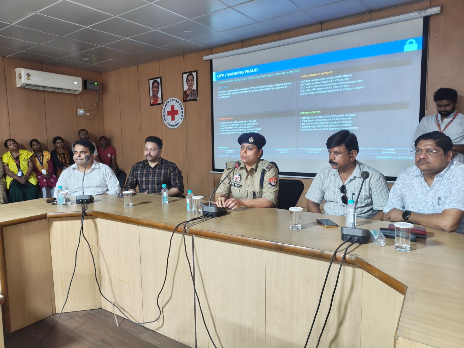 लखनऊ साइबर जागरूकता कार्यक्रम, साइबर क्राइम सेल लखनऊ, डिजिटल अरेस्ट फ्रॉड, निवेश ठगी, साइबर सुरक्षा, यूपीआई फ्रॉड, ऑनलाइन ठगी, सिविल डिफेंस लखनऊ, साइबर अपराध जागरूकता, पुलिस कमिश्नरेट लखनऊ, मकरंद यादव, साइबर हेल्पलाइन 1930, रेड क्रॉस सोसाइटी लखनऊ, उत्तर प्रदेश साइबर सुरक्षा, डिजिटल फ्रॉड, साइबर अपराध रोकथाम,Lucknow Cyber Awareness Program, Cyber Crime Cell Lucknow, Digital Arrest Fraud, Investment Scam, Cyber Security Awareness, UPI Fraud Prevention, Online Scam Alert, Civil Defence Volunteers Lucknow, Cyber Crime Awareness Campaign, Lucknow Police Commissionerate, Makarand Yadav, Cyber Helpline 1930, Red Cross Society Lucknow, Uttar Pradesh Cyber Security, Digital Fraud Prevention, Cyber Safety Tips,साइबर जागरूकता कार्यक्रम लखनऊ, सिविल डिफेंस प्रशिक्षण, डिजिटल अरेस्ट जागरूकता, यूपीआई सुरक्षा, ऑनलाइन ठगी से बचाव, साइबर अपराध कार्यशाला, लखनऊ पुलिस कार्यक्रम, साइबर सुरक्षा प्रशिक्षण, रेड क्रॉस सोसाइटी लखनऊ, स्वयंसेवक जागरूकता अभियान,Cyber Awareness Workshop Lucknow, Civil Defence Cyber Training, Digital Arrest Scam Awareness, UPI Security Tips, Online Fraud Prevention, Cyber Crime Workshop, Lucknow Police Awareness Campaign, Cyber Safety Training, Red Cross Society Lucknow Event, Volunteer Cyber Awareness Program,#LucknowCyberAwareness, #CyberCrimeCellLucknow, #DigitalArrestFraud, #CyberSecurity, #UPIFraudAlert, #OnlineScamPrevention, #CivilDefenceLucknow, #LucknowPolice, #CyberCrimeAwareness, #CyberSafetyIndia, #DigitalSecurity, #InvestmentFraudAlert, #CyberHelpline1930, #UttarPradeshNews, #LucknowNews, #CyberAlert, #SafeDigitalIndia, #TechnologyNews, #CrimeNews, #CyberSecurityAwareness,