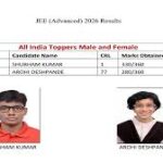 जेईई एडवांस रिजल्ट 2026, शुभम कुमार AIR 1, आरोही देशपांडे टॉपर, JEE Advanced Topper 2026, IIT प्रवेश परीक्षा, जेईई एडवांस परिणाम, IIT रुड़की, इंजीनियरिंग प्रवेश परीक्षा, JEE Advanced Scorecard, JEE Advanced Result Link, शिक्षा समाचार, करियर न्यूज, छात्र समाचार,JEE Advanced 2026 Result, Shubham Kumar AIR 1, Aarohi Deshpande Girls Topper, JEE Advanced Topper 2026, IIT Admission News, IIT Roorkee Result, JEE Advanced Scorecard, Engineering Entrance Exam, JEE Result 2026, Education News India, Career News, IIT Counselling,जेईई एडवांस टॉपर फोटो, शुभम कुमार तस्वीर, आरोही देशपांडे फोटो, IIT प्रवेश परीक्षा, रिजल्ट स्क्रीनशॉट, शिक्षा समाचार चित्र,JEE Advanced Topper Photo, Shubham Kumar Image, Aarohi Deshpande Photo, IIT Entrance Exam, Result Screenshot, Education News Image,#JEEAdvanced2026, #JEEResult2026, #ShubhamKumar, #AarohiDeshpande, #AIR1, #IITAdmission, #EducationNews, #CareerNews, #IITRoorkee, #JEEAdvancedTopper, #EngineeringEntrance, #StudentSuccess, #GoogleDiscover, #TrendingNews, #ExamResult,JEE Advanced 2026 Result, Shubham Kumar AIR 1, Aarohi Deshpande Topper, JEE Advanced Topper 2026, IIT Admission 2026, IIT Roorkee Result, JEE Advanced Scorecard Download, Education Breaking News, Engineering Entrance Exam, IIT Counselling 2026, Student Success Story, JEE Result Latest Update, Career News India, Education Update, Exam Results 2026,