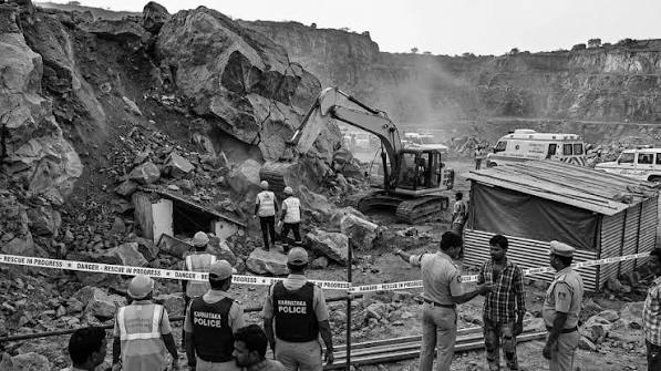 बेंगलुरु खदान हादसा, कर्नाटक खदान दुर्घटना, बिहार मजदूरों की मौत, बेंगलुरु पत्थर खदान हादसा, मादापट्टना खदान दुर्घटना, कर्नाटक ब्रेकिंग न्यूज, बेंगलुरु समाचार, श्रमिक हादसा, स्टोन क्रशर दुर्घटना, खदान सुरक्षा नियम, बिहार श्रमिक समाचार, औद्योगिक दुर्घटना, बेंगलुरु साउथ तालुक न्यूज, खदान में चट्टान गिरने की घटना, मजदूरों की मौत खबर,Bengaluru Quarry Accident, Karnataka Quarry Collapse, Bihar Workers Killed, Stone Quarry Accident Bengaluru, Madapattana Quarry Incident, Bengaluru Breaking News, Karnataka News Today, Labour Accident India, Stone Crusher Site Accident, Industrial Accident Karnataka, Rock Collapse Accident, Bihar Labourers Death, Quarry Safety Violation, Bengaluru South Taluk News, Rescue Operation Bengaluru,बेंगलुरु खदान दुर्घटना, चट्टान गिरने से मजदूरों की मौत, बिहार मजदूर हादसा, कर्नाटक स्टोन क्रशर हादसा, रेस्क्यू ऑपरेशन, खदान सुरक्षा जांच, मलबे में दबे मजदूर, औद्योगिक दुर्घटना, श्रमिक सुरक्षा, पुलिस जांच,Bengaluru Quarry Disaster, Rock Collapse Kills Workers, Bihar Labourers Accident, Karnataka Stone Crusher Accident, Rescue Operation Quarry, Quarry Safety Investigation, Workers Trapped Under Debris, Industrial Accident India, Labour Safety News, Police Investigation,#BengaluruAccident, #QuarryCollapse, #BiharWorkers, #KarnatakaNews, #BreakingNews, #StoneQuarryAccident, #LabourSafety, #IndustrialAccident, #BengaluruNews, #RescueOperation, #BiharNews, #WorkerSafety, #IndiaNews, #GoogleDiscover, #TrendingNews,