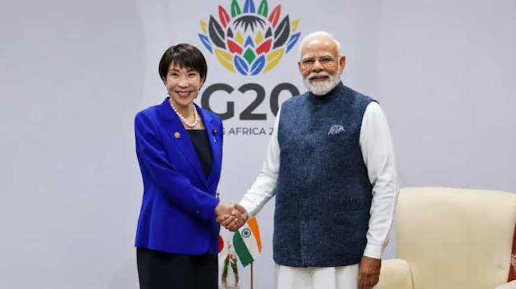 #IndiaJapanSummit, #PMModi, #SanaeTakaichi, #IndiaJapanRelations, #AIAgreement, #PharmaDeal, #DefenceCooperation, #IndoPacific, #NewDelhi, #ForeignPolicy, #JapanPMIndiaVisit, #StrategicPartnership, #IndiaNews, #WorldNews, #GoogleDiscover,PM Modi with Takaichi, India Japan Meeting, Rashtrapati Bhavan Guard of Honour, India Japan Agreements, Indo Pacific Partnership,पीएम मोदी और ताकाइची मुलाकात, भारत जापान बैठक, राष्ट्रपति भवन गार्ड ऑफ ऑनर, भारत जापान समझौते, इंडो पैसिफिक सहयोग,India Japan Summit 2026, PM Modi Takaichi Meeting, Sanae Takaichi India Visit, India Japan AI Deal, India Japan Pharma Agreement, Indo Pacific Cooperation, India Japan Defence Partnership, Modi Japan Summit Highlights, India Japan Strategic Partnership, New Delhi Summit News,भारत जापान शिखर सम्मेलन, पीएम मोदी जापान बैठक, सनाए ताकाइची भारत दौरा, भारत जापान समझौता, AI समझौता भारत जापान, फार्मा सहयोग, भारत जापान रक्षा सहयोग, इंडो पैसिफिक रणनीति, भारत जापान संबंध, नई दिल्ली शिखर सम्मेलन, प्रधानमंत्री मोदी समाचार, विदेश नीति समाचार,