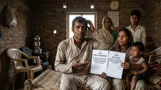 मीरजापुर मजदूर 41 करोड़ लेनदेन, मीरजापुर समाचार, आयकर विभाग नोटिस, GST नोटिस, बैंक खाता धोखाधड़ी, बैंक फ्रॉड, श्याम बाबू बिंद, पड़री थाना, लोकापुर गांव, उत्तर प्रदेश समाचार, बैंक खाते का दुरुपयोग, साइबर फ्रॉड, आर्थिक अपराध, आयकर विभाग, पुलिस शिकायत, राष्ट्रीय समाचार,Mirzapur Labourer 41 Crore Transaction, Mirzapur News, Income Tax Notice, GST Notice, Bank Account Fraud, Cyber Fraud India, Shyam Babu Bind, Padri Police Station, Lokapur Village, Uttar Pradesh News, Financial Fraud, Bank Misuse, Income Tax Department, GST Department, India News,#Mirzapur #MirzapurNews #IncomeTax #GST #BankFraud #FinancialFraud #CyberCrime #UPNews #BreakingNews #IndiaNews #BankAccount #ShyamBabuBind #उत्तरप्रदेश #मीरजापुर #आयकर_विभाग #GST #बैंक_फ्रॉड #साइबर_अपराध #राष्ट्रीय_समाचार #ब्रेकिंग_न्यूज,Mirzapur, Labourer, Bank Account, Income Tax Department, GST, 41 Crore, Bank Fraud, Police Complaint, Uttar Pradesh, Financial Crime,