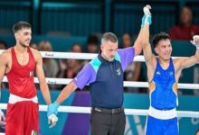 CWG 2026 boxing results, Jadumani Singh latest news, Jadumani Singh Commonwealth Games, India boxing medal chances, CWG 2026 India performance, Pakistan boxer Sumama Rehman, Glasgow CWG 2026 updates, Indian sports news, Commonwealth Games boxing quarterfinal, मणिपुर के बॉक्सर की जीत, भारत खेल समाचार, कॉमनवेल्थ गेम्स ताजा खबर,Jadumani Singh Mandengbam CWG 2026 Boxing Match, Indian Boxer Jadumani Singh Victory, Commonwealth Games 2026 India Boxing, Jadumani Singh Defeats Pakistan Boxer,