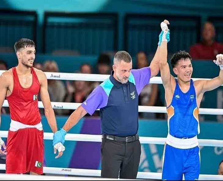 CWG 2026 boxing results, Jadumani Singh latest news, Jadumani Singh Commonwealth Games, India boxing medal chances, CWG 2026 India performance, Pakistan boxer Sumama Rehman, Glasgow CWG 2026 updates, Indian sports news, Commonwealth Games boxing quarterfinal, मणिपुर के बॉक्सर की जीत, भारत खेल समाचार, कॉमनवेल्थ गेम्स ताजा खबर,Jadumani Singh Mandengbam CWG 2026 Boxing Match, Indian Boxer Jadumani Singh Victory, Commonwealth Games 2026 India Boxing, Jadumani Singh Defeats Pakistan Boxer,