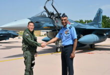 भारत-जापान रक्षा संबंध, Veer Guardian 2026, वीर गार्जियन 2026, जापानी F-2 लड़ाकू विमान, जापान F-2 फाइटर जेट, राजनाथ सिंह, भारत जापान रक्षा सहयोग, जोधपुर एयरफोर्स स्टेशन, भारत जापान हवाई युद्धाभ्यास, भारतीय वायुसेना, जापान एयर सेल्फ-डिफेंस फोर्स, JASDF, तेजस लड़ाकू विमान, Su-30MKI, राफेल, हिंद-प्रशांत, रक्षा अभ्यास, भारत-जापान सैन्य अभ्यास, राजस्थान, जोधपुर,India Japan defence ties, Veer Guardian 2026, Veer Guardian exercise, Japan F-2 fighter jets, Japanese F-2 fighter aircraft, Rajnath Singh, India Japan defence cooperation, JASDF, Indian Air Force, IAF, Jodhpur Air Force Station, India Japan air exercise, Tejas fighter jet, Su-30MKI, Rafale, Indo-Pacific, India Japan military exercise,Veer Guardian 2026 क्या है, Veer Guardian 2026 Jodhpur, Japan F-2 fighter jet India, जापान के F-2 विमान भारत क्यों आए, India Japan air exercise 2026, Rajnath Singh Japan defence ties, Veer Guardian 2026 dates, India Japan military exercise, JASDF F-2 India, Tejas Rafale Su-30MKI Japan exercise,#VeerGuardian2026 #IndiaJapan #IndiaJapanDefence #RajnathSingh #JASDF #IndianAirForce #F2FighterJet #Tejas #Rafale #Su30MKI #Jodhpur #DefenceExercise #IndoPacific,