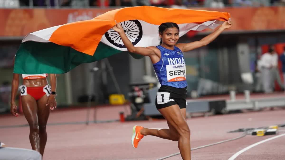 सीमा कुमारी एशियन गेम्स कांस्य पदक, सीमा कुमारी कांस्य पदक, सीमा कुमारी 10000 मीटर, सीमा कुमारी 10 हजार मीटर दौड़, चंबा की धाविका सीमा कुमारी, हिमाचल की बेटी सीमा कुमारी, एशियन गेम्स 2026, एशियाई खेल 2026, भारत एथलेटिक्स पदक, महिला 10000 मीटर दौड़, चंबा एथलीट, हिमाचल प्रदेश एथलीट, सीमा कुमारी उपलब्धि, सीमा कुमारी 5000 मीटर, भारतीय धाविका, एशियन गेम्स कांस्य पदक, Seema Kumari Asian Games Bronze Medal, Seema Kumari Bronze, Seema Kumari 10000m, Seema Kumari 10000 Metres, Asian Games 2026, Asian Games Athletics, India Athletics, India 10000m Bronze, Himachal Pradesh Athlete, Chamba Runner, Seema Kumari Personal Best, Seema Kumari 5000m, Women's 10000m Asian Games, Indian Long Distance Runner, Asian Games India Medal,#SeemaKumari, #AsianGames2026, #AsianGames, #BronzeMedal, #IndianAthletics, #IndiaSports, #10000m, #Athletics, #HimachalPradesh, #Chamba, #ChambaNews, #HimachalSports, #SeemaKumariBronze, #AsianGamesIndia, #IndianAthlete,