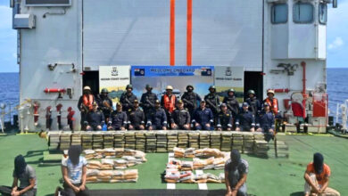 अरब सागर ड्रग्स बरामदगी, अरब सागर में ड्रग्स जब्त, 3000 करोड़ की ड्रग्स बरामद, ईरानी नाव से ड्रग्स बरामद, 526 किलो ड्रग्स बरामद, मेथामफेटामाइन बरामद, हेरोइन बरामद, पांच पाकिस्तानी नागरिक हिरासत में, भारतीय कोस्ट गार्ड, इंडियन कोस्ट गार्ड ड्रग्स ऑपरेशन, गुजरात ATS, लक्षद्वीप ड्रग्स बरामदगी, अरब सागर ड्रग तस्करी, भारत में ड्रग्स की बड़ी बरामदगी, ड्रग तस्करी, समुद्री ड्रग तस्करी, राष्ट्रीय सुरक्षा समाचार, भारत समाचार,Arabian Sea Drug Seizure, Arabian Sea Drugs Seized, Rs 3000 Crore Drugs Seized, Iranian Boat Drug Seizure, 526 Kg Methamphetamine and Heroin, Methamphetamine Seized, Heroin Seized, Five Pakistani Nationals Detained, Indian Coast Guard, Indian Coast Guard Drug Operation, Gujarat ATS, Lakshadweep Drug Seizure, Arabian Sea Drug Trafficking, Maritime Drug Trafficking India, India Drug Seizure, Major Drug Haul India, National Security News, India News, #अरबसागर, #ड्रग्सबरामदगी, #ड्रगतस्करी, #इंडियनकोस्टगार्ड, #गुजरातATS, #लक्षद्वीप, #ईरानीनाव, #मेथामफेटामाइन, #हेरोइन, #पाकिस्तानीनागरिक, #ड्रग्ससीजर, #IndianCoastGuard, #ArabianSea, #DrugSeizure, #DrugBust, #GujaratATS, #Lakshadweep, #Methamphetamine, #Heroin, #DrugTrafficking, #MaritimeSecurity, #IndiaNews,अरब सागर में ईरानी नाव से 3000 करोड़ की ड्रग्स बरामद, लक्षद्वीप के पास भारतीय कोस्ट गार्ड ने कितनी ड्रग्स पकड़ी, ईरानी नाव में 526 किलो मेथामफेटामाइन और हेरोइन, अरब सागर ड्रग्स मामले में पांच पाकिस्तानी नागरिक हिरासत में, गुजरात ATS और इंडियन कोस्ट गार्ड की संयुक्त कार्रवाई, Indian Coast Guard seized drugs worth Rs 3000 crore from Iranian boat, five Pakistani nationals detained in Arabian Sea drug bust, 526 kg methamphetamine and heroin seized near Lakshadweep, Gujarat ATS Indian Coast Guard joint operation, Iranian boat drug seizure India latest news,