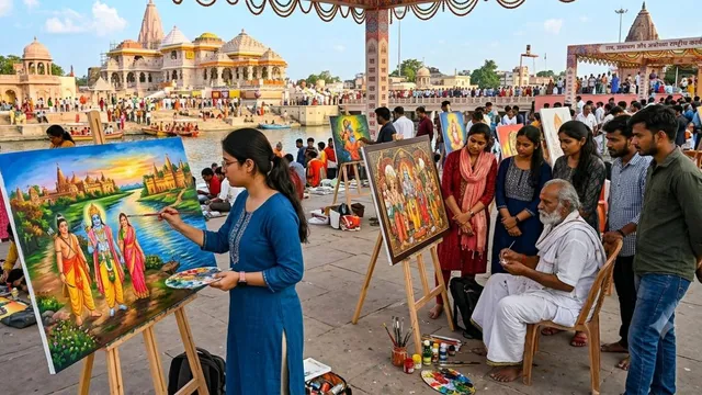 UP Art Events 2026, उत्तर प्रदेश कला आयोजन 2026, यूपी कला महोत्सव, अयोध्या कला कार्यशाला, राम रामायण अयोध्या कार्यशाला, अयोध्या कला आयोजन, लखनऊ लोकधारा, लोकधारा कला शिविर, लखनऊ लोक कला, उत्तर प्रदेश लोक कला, वाराणसी कला शिविर, काशी फ्लो, गंगा कला शिविर, काशी कला प्रदर्शनी, उत्तर प्रदेश संस्कृति समाचार, अयोध्या संस्कृति समाचार, लखनऊ संस्कृति समाचार, वाराणसी संस्कृति समाचार, उत्तर प्रदेश कला एवं संस्कृति, राज्य ललित कला अकादमी उत्तर प्रदेश, UP Art Events 2026, Uttar Pradesh Art Events 2026, UP Art and Culture, Ayodhya Art Workshop, Ram Ramayan Ayodhya Workshop, Ram Ramayan Ayodhya Art Event, Lucknow Lokdhara Art Camp, Lokdhara Folk Art Camp, Lucknow Folk Art, Uttar Pradesh Folk Art, Varanasi Art Camp, Kashi Flow Art Camp, Kashi Flow International Art Camp, Ganga Art Camp Varanasi, Uttar Pradesh Culture News, Ayodhya Culture News, Lucknow Culture News, Varanasi Culture News, State Lalit Kala Akademi Uttar Pradesh, #UPArtEvents2026, #UttarPradeshArt, #UPCulture, #AyodhyaArt, #RamRamayan, #AyodhyaCulture, #Lokdhara, #LucknowArt, #LucknowCulture, #FolkArt, #TraditionalArt, #VaranasiArt, #KashiFlow, #GangaArt, #KashiCulture, #ArtAndCulture, #UPNews, #AyodhyaNews, #LucknowNews, #VaranasiNews,