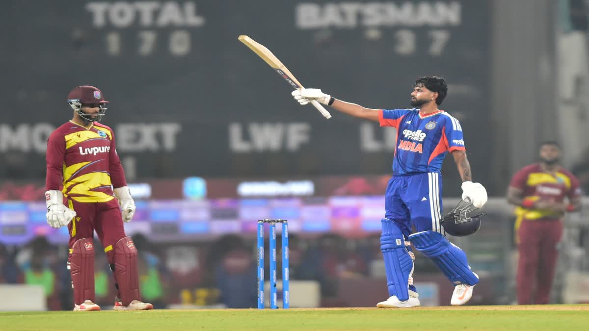 #INDvsWI #ShreyasIyer #ShreyasIyerCentury #T20I #TeamIndia #NamanDhir #IndiaVsWestIndies #LucknowCricket ,श्रेयस अय्यर T20I शतक, श्रेयस अय्यर 102 रन, IND vs WI पहला T20, भारत वेस्टइंडीज टी20, श्रेयस अय्यर शतक, श्रेयस अय्यर बयान, नमन धीर डेब्यू, नमन धीर 3 विकेट, भारत बनाम वेस्टइंडीज, लखनऊ टी20 मैच,श्रेयस अय्यर ने शतक के बाद क्या कहा, Shreyas Iyer first T20I century statement, IND vs WI first T20 highlights, Shreyas Iyer 102 vs West Indies, India vs West Indies first T20 result, नमन धीर ने डेब्यू में कितने विकेट लिए, Shreyas Iyer fastest century against West Indies, Shreyas Iyer T20I century, Shreyas Iyer 102 runs, IND vs WI 1st T20, India vs West Indies T20, Shreyas Iyer statement, Naman Dhir debut, Naman Dhir 3 wickets, India West Indies T20 series,