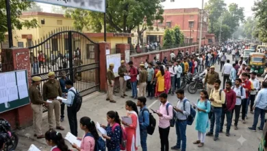 UPSSSC PET 2026 परीक्षा में शामिल होने के लिए परीक्षा केंद्र पहुंचते अभ्यर्थी,#UPSSSCPET2026 #UPPETExam #PETExam2026 #UttarPradesh #LucknowNews #UPGovernmentJobs #PETExamToday #YogiAdityanath #EducationNews,उत्तर प्रदेश PET परीक्षा 2026 अपडेट, लखनऊ शिक्षा समाचार 25 अक्टूबर 2026, UPSSSC PET 2026 परीक्षा व्यवस्था, उत्तर प्रदेश अधीनस्थ सेवा चयन आयोग, यूपी सरकारी नौकरी भर्ती परीक्षा, PET परीक्षा सुरक्षा इंतजाम, मुख्यमंत्री योगी आदित्यनाथ PET समीक्षा,UPSSSC PET 2026 Exam, Candidates at PET Exam Centre, UP PET Biometric Verification, Uttar Pradesh Examination Security, PET Exam 2026,यूपी पीईटी परीक्षा 2026, PET परीक्षा केंद्र पर अभ्यर्थी, यूपीएसएसएससी परीक्षा सुरक्षा व्यवस्था, परीक्षा केंद्र पर बायोमेट्रिक सत्यापन, लखनऊ में PET परीक्षा,UPSSSC PET 2026, UP PET Exam 2026, UPSSSC PET Exam Date, UP PET Exam Today, PET Exam Centres in UP, UP PET Biometric Verification, UPSSSC Exam Guidelines, Uttar Pradesh Government Jobs Exam,यूपी पीईटी परीक्षा 2026, UPSSSC PET 2026, यूपीएसएसएससी पीईटी, यूपी पीईटी परीक्षा आज, पीईटी परीक्षा केंद्र, यूपी सरकारी नौकरी परीक्षा, पीईटी एडमिट कार्ड, पीईटी परीक्षा गाइडलाइन, लखनऊ पीईटी परीक्षा, उत्तर प्रदेश परीक्षा समाचार,