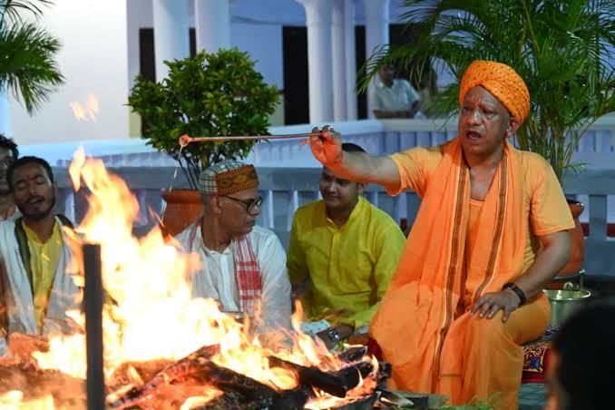 गोरखपुर जिला समाचार, उत्तर प्रदेश मुख्यमंत्री समाचार, गोरक्षपीठ धार्मिक परंपरा, गोरखनाथ मंदिर पूजा कार्यक्रम, महाष्टमी धार्मिक आयोजन, मां दुर्गा महानिशा पूजन, जौ पूजन नवरात्र, वैदिक हवन गोरखपुर, गोरखपुर मंदिर अपडेट, Gorakhpur district news, Uttar Pradesh CM news, Gorakhnath Temple rituals, Navratri religious ceremony, Maha Ashtami puja news, Gorakhpur temple update, Yogi Adityanath religious event,गोरखनाथ मंदिर में सीएम योगी की महानिशा पूजा, योगी आदित्यनाथ हवन अनुष्ठान, वेदी पर उगे जौ के पौधे निकालते सीएम योगी, Gorakhpur Mahanisha Puja CM Yogi, Yogi Adityanath performing havan, CM Yogi Gorakhnath Temple worship, Mahanisha Pujan Maha Ashtami 2026,Gorakhpur Mahanisha Puja, CM Yogi Adityanath worship, Yogi Adityanath Mahanisha Pujan, Gorakhnath Temple Gorakhpur, Mahanisha Puja 2026, Maha Ashtami celebrations Uttar Pradesh, Maa Mahagauri worship, Gorakshpeeth religious rituals, CM Yogi Havan, Gorakhpur latest news, Uttar Pradesh religious news, Navratri special news, Mahant Avaidyanath Samadhi, Gorakhpur temple rituals, Yogi Adityanath latest news, Durga Saptashati recitation, Hindu religious ceremony Gorakhpur,गोरखपुर महानिशा पूजा, सीएम योगी महानिशा पूजन, योगी आदित्यनाथ पूजा, गोरखनाथ मंदिर समाचार, गोरखपुर न्यूज, महाष्टमी पूजा 2026, मां महागौरी की आराधना, गोरक्षपीठ महानिशा पूजा, योगी आदित्यनाथ हवन, गोरखनाथ मंदिर महाष्टमी, उत्तर प्रदेश ताजा खबर, यूपी धार्मिक समाचार, नवरात्र महानिशा पूजा, महंत अवेद्यनाथ समाधि, गोरखपुर धार्मिक आयोजन, मुख्यमंत्री योगी आदित्यनाथ समाचार, मां दुर्गा पूजन, वैदिक मंत्रोच्चार, उत्तर प्रदेश समाचार,